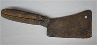 Antique Japanese Wood-handle Butcher's Clever