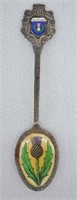 Antique Scotland Souvenir Thistle Spoon