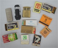 Collection of Matchboxes & Books + Lighters