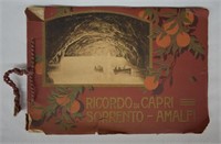 Antique Italian Souvenir Photo Book