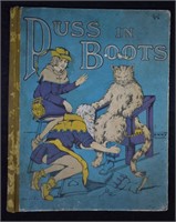 ca. 1928 Puss in Boots Childrens Story Book