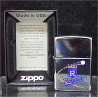 Kansas City Royals Baseball Zippo Lighter