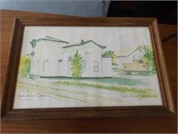"Rural Retreat Depot" Signed/Numbered 16/50