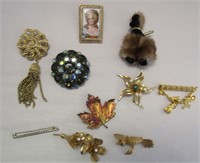 Lot of Vintage Broaches
