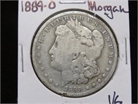 1889 O MORGAN SILVER DOLLAR 90% VG