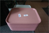 22X PINK SERVING TRAYS