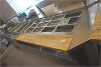 1X REFRIGERATED COLD TABLE W/ INSERTS