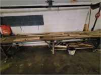 20ft assembly table with air clamp