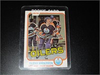 1981 82 OPC Hockey Card Glen Anderson #108 RC