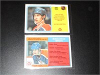 2 1982 83 OPC Wayne Gretzky Hockey Cards