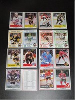 Lot of Kraft Uncut Hockey Cards Including Gretzky