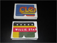 2 1991 Leaf Diamond King Puzzle Cards Sets