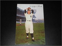 1955 Whitey Ford NY Yankees Postcard
