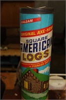 SQUARE AMERICAN LOGS