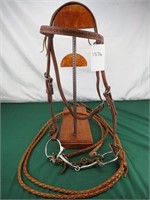BRIDLE-USED W/NEW REINS & SNAFFLE BIT 6041