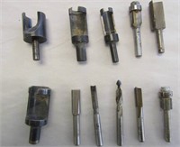 10pc 1/4" Router Bits Made in USA