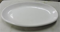 Large Stoneware Platter 20"x11