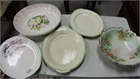 Antique Bowls & Serving Plates