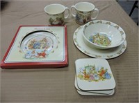 Bunnykins Bowl, Cup, Plate, Coasters