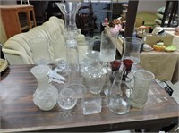 Selection Vases & Candlestands