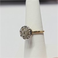 $2600 10K  Diamond(0.5ct) Ring