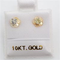 $700 10K  Diamond(0.21ct) Earrings