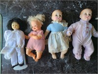 Lot of 4 Vintage Dolls-2 Gerber Babies