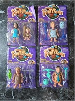 1993 Set 4 Flintstones Figurines New in Box
