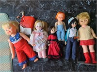 Set 6 Vintage Dolls- Tipsy Tumbles, Bellsouth Girl