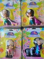 1992 Set of 6 Strollers Doll in Packages