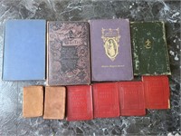 Lot of 10 extremely Old books 1901, 1936, 1888