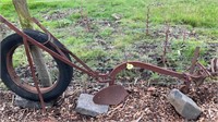 CAST IRON ANTIQUE PLOUGH 200CM