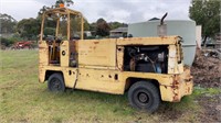 CONVERTED FORKLIFT INTO HYDROLIC WOOD