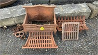 FIRE GRATE AND INSERTS