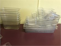 PREP STATION INSERT CONTAINERS AND LIDS