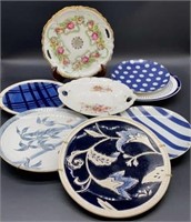Collection of Vintage Plates w/hangars