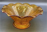 Indiana Glass Footed Fruit Bowl