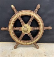 Nautical Vintage Ship Wheel