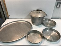 Wear ever pot with baking pans