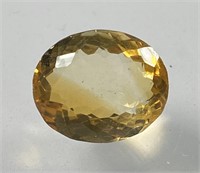 Certified 11.10 Cts Natural Citrine