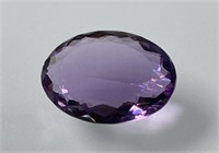 Certified 13.45 Cts Natural Amethyst