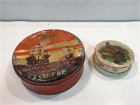 Riley’s toffee tins.