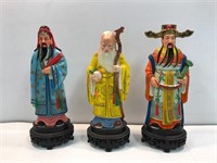Oriental figurines. 12” tall