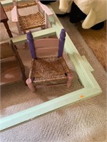 Doll Chair and Bench