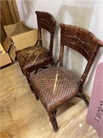 2 Rattan Chairs