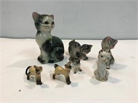 Porcelain cats