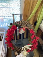 Chair and Wreath