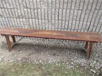 ANTIQUE FOLD UP BENCH