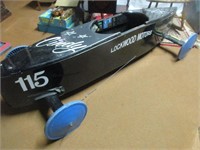 . LARGE VINTAGE SOAP BOX DERBY CAR