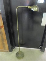 ANTIQUE BRASS FLOOR LAMP 1940'S